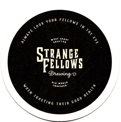 vancouver bc-cdn strange fellows rund 2a (205-brewing-schwarzgelb)